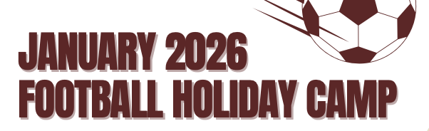Football Holiday Camp Jan 2026 ($100 per day)