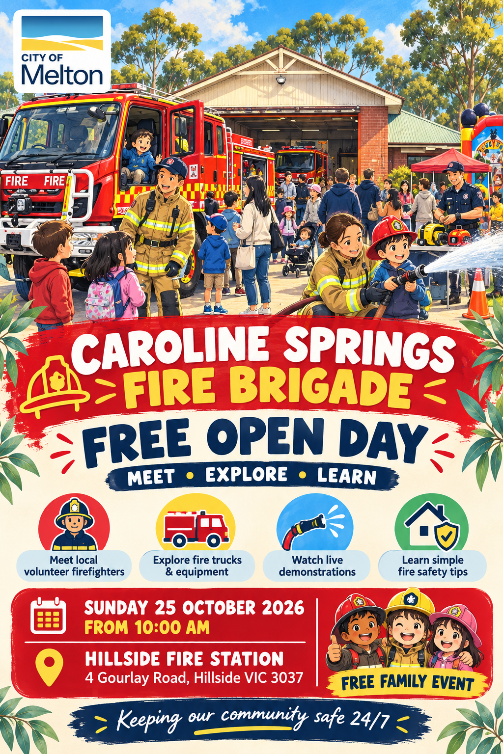 Caroline Springs Fire Brigade Open Day — photo 1