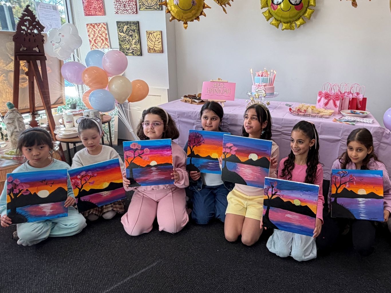 Kids & Teens Art Birthday Parties - Glorious Studio | 2-Aug to 31-Dec, 2026