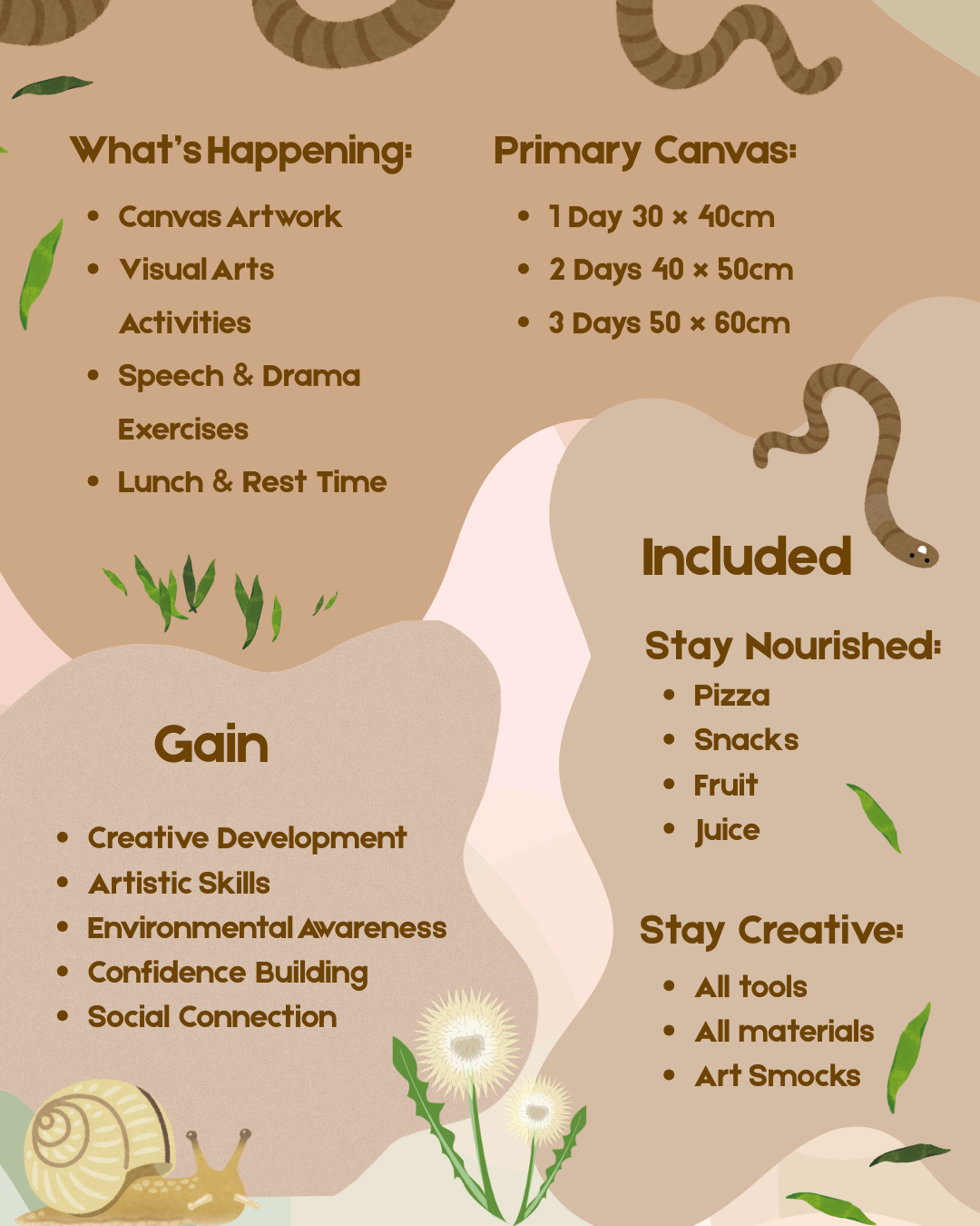 School Holiday Program Happy Habitats - 369 Creative Arts - Image 2